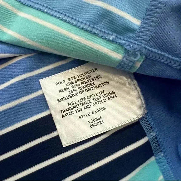 Coolibar Andros Fishing Hoodie Kids Size XL SPF 50+ Outdoor Active Striped. - Picture 9 of 15